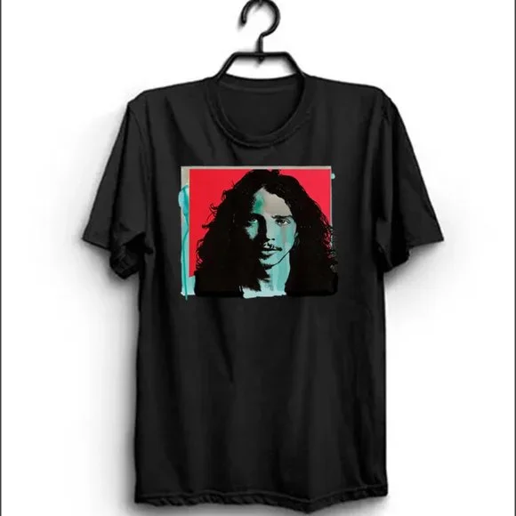 Chris Cornell Songbook Album Cover T-Shirt, Rolling Stones Comfortable T-shirts - Picture 1 of 1